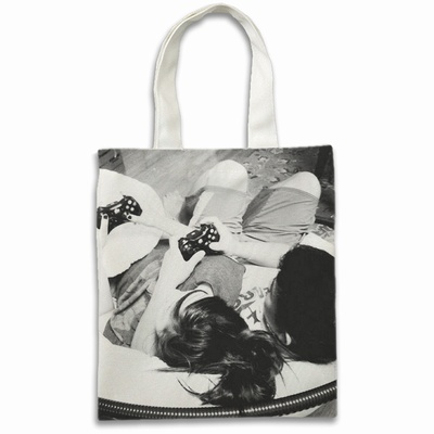 Personalised Gift Engraved Shopping Bag With Girlfriend Photo