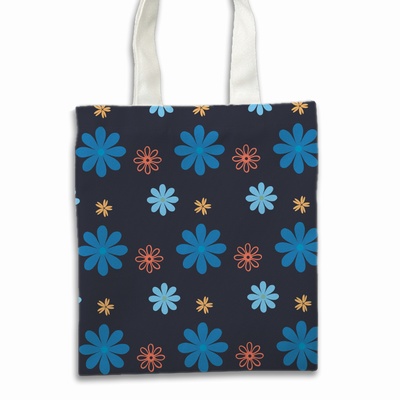 Unusual Shopping Tote Bag Add Your Own Company Logo Slogan