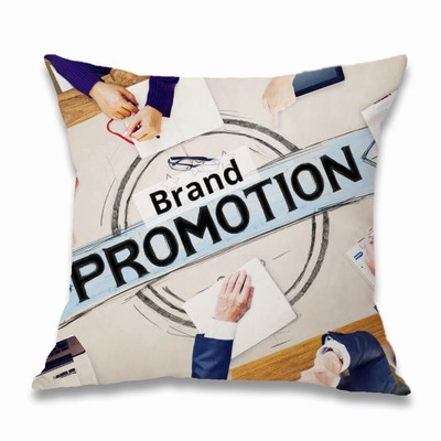 Cotton Pillow Add Your Own Company Logo Slogan For Promotion