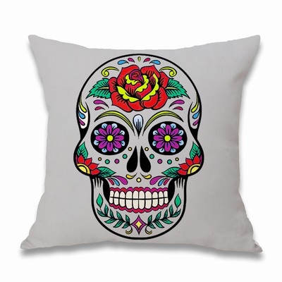 Customized Ghost Picture Cotton Bed Pillow Cover Cool Gift