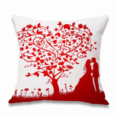 Pop Photo Wedding Gift Personalized Cotton Canvas Pillow Cover