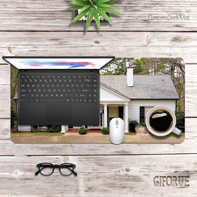 Pop Large Desk Pad Design Your Own Photo Housewarming Gift