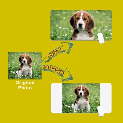 Pop Large Desk Pad Design Your Own Photo Housewarming Gift