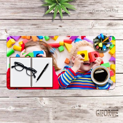 Popular Picture Gift Add Your Own Picture Desk Pad For Kids