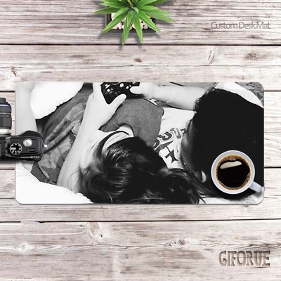 Custom Girlfriend Photo Non-Slip Desk Mat Fashion Gift