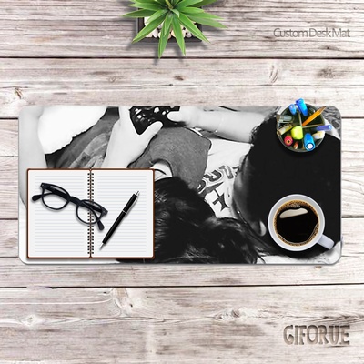 Custom Girlfriend Photo Non-Slip Desk Mat Fashion Gift