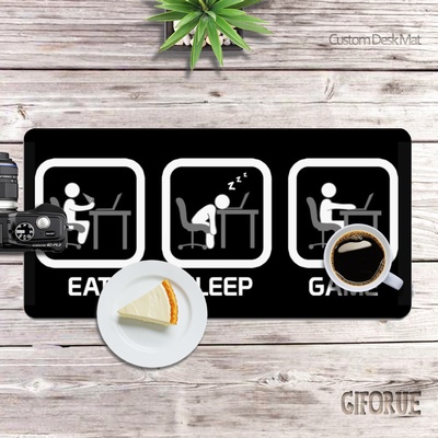 Customized Funny Gift Engraved Waterproof Desk Pad With Picture