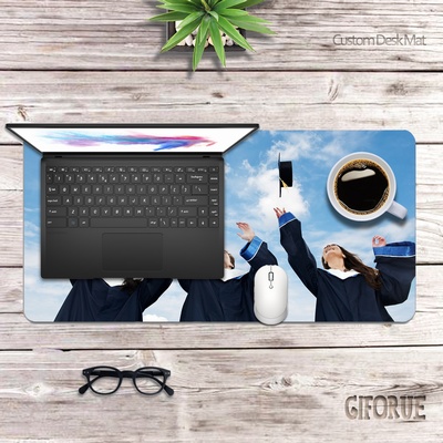 Personalized Image Waterproof Desk Mat Perfect Graduation Gift