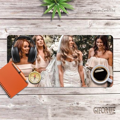 Useful Photo Gift Custom Desk Protector For Bride Useful Photo Gift Custom Desk Protector For Bride