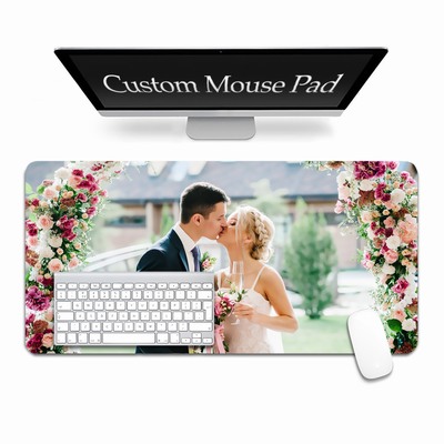 Personalized Extended Mouse Pad Amazing Custom Wedding Gift