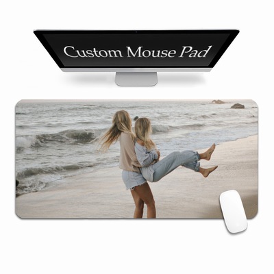 Personalized Image Mouse Pad Decoration Custom Best Friend Gift