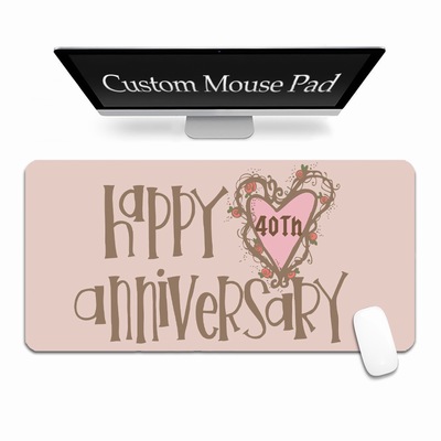 Sentimental Picture Mouse Mat Office Accessories Custom Gift