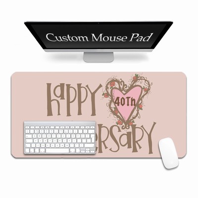 Sentimental Picture Mouse Mat Office Accessories Custom Gift