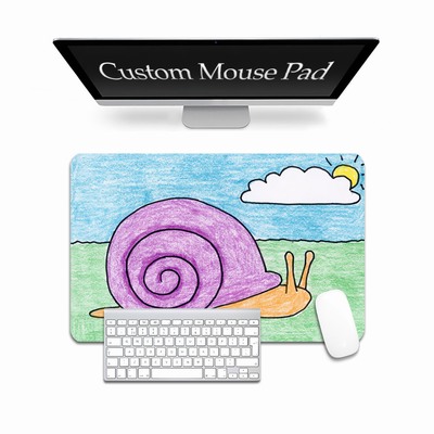 Personalized Photo Mouse Mat Coolest Customized Gift Xl