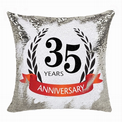 Popular Personalized Photo Sequin Magic Pillow Anniversary Gift