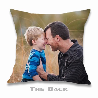 Best Personalised Double Sided Sequin Pillow Son Photo Gift