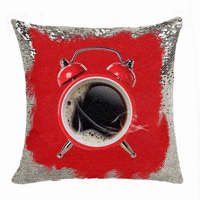 Unusual Gift Personalized Photo Sequin Pillow Promotion Products