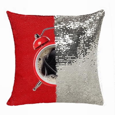 Unusual Gift Personalized Photo Sequin Pillow Promotion Products