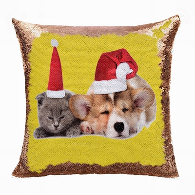 Christmas Cheap Custom Made Pet Photo Gift Magic Pillow