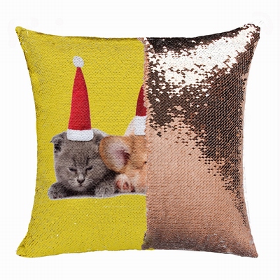 Christmas Cheap Custom Made Pet Photo Gift Magic Pillow
