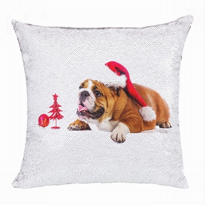 Personalized Christmas Handmade Unusual Gift Pet Photo Pillow