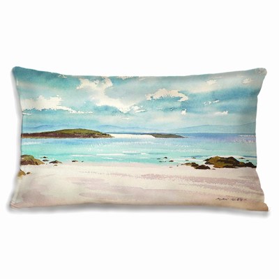 Brushed Cotton Oblong Pillow Personalized Image