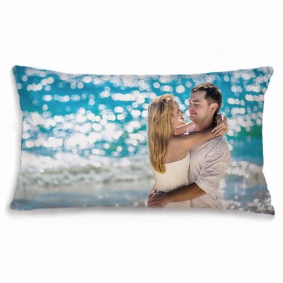 Decor Rectangular Pillow With Insert Personalized Photo