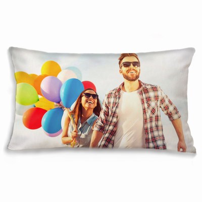 Soft Cotton Pillow Personalized Using Your Own Photo
