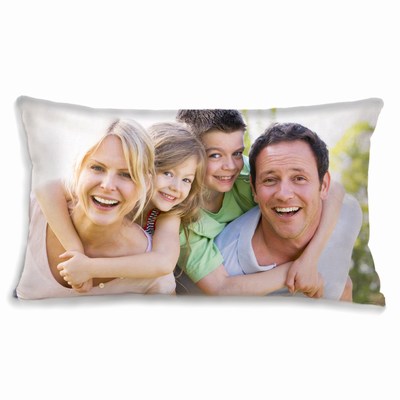 Soft Cotton Pillow Personalized Using Your Own Photo