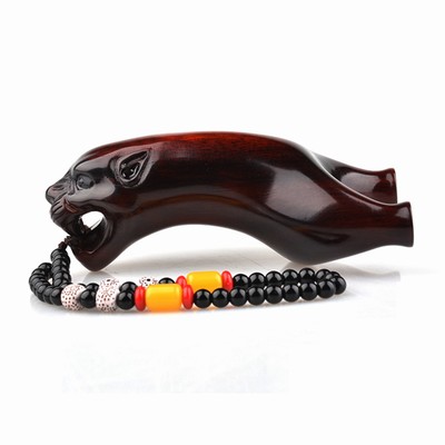 Personalized Gift Handcarved Wood Slingshot Leopard Padauk